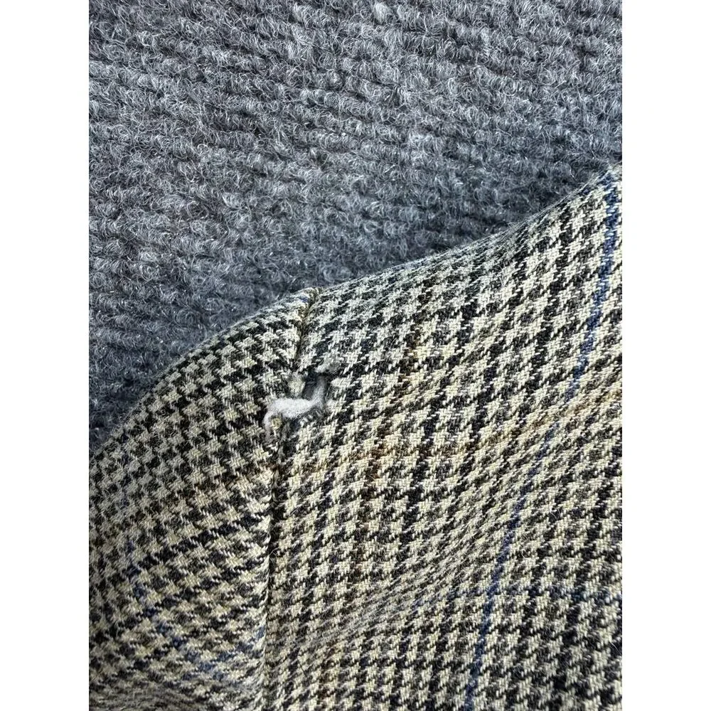 Lauren Ralph Lauren Men's M Houndstooth Sport Coat Blazer Made in Canada